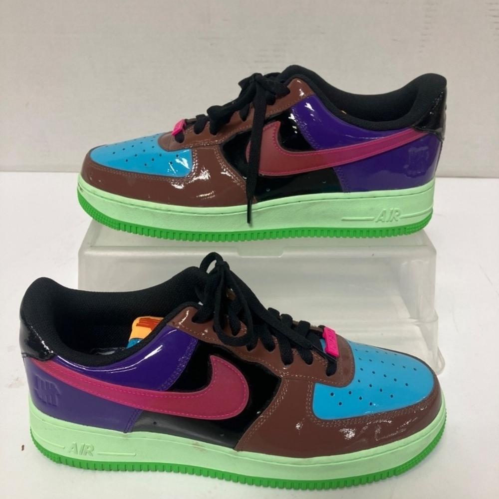 Nike Air Force 1 Low SP Undefeated X Patent Sneakers Limited Edition Men 11